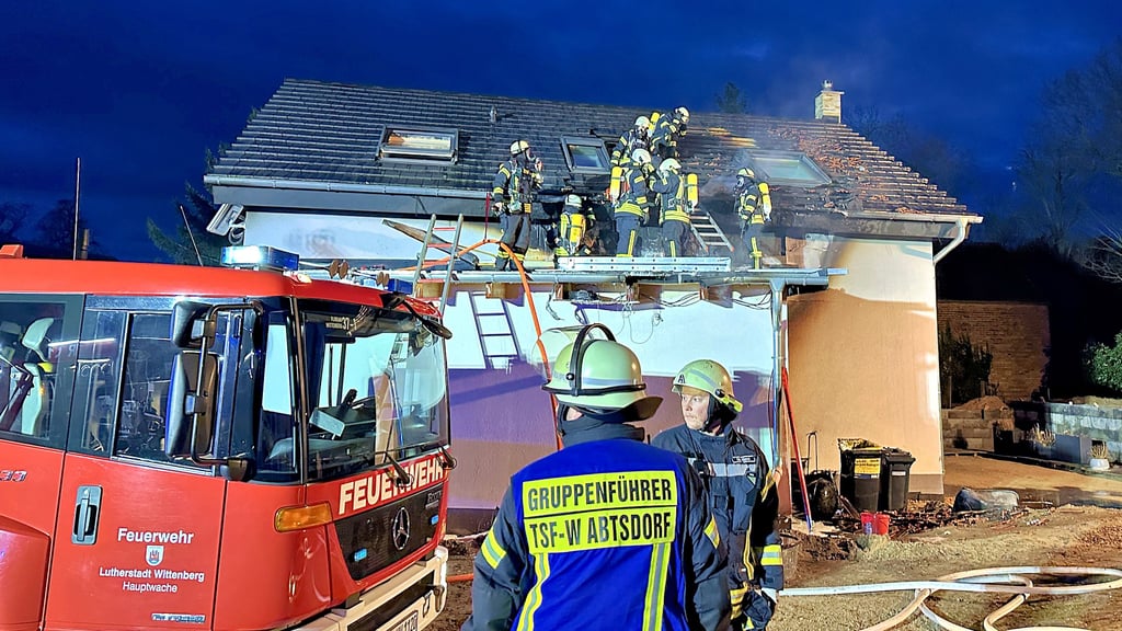 In einem Wohnhaus in Wittenberg im Euperschen Weg hat es am Neujahrstag gebrannt.