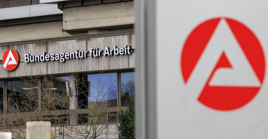 Das Logo der Agentur für Arbeit.