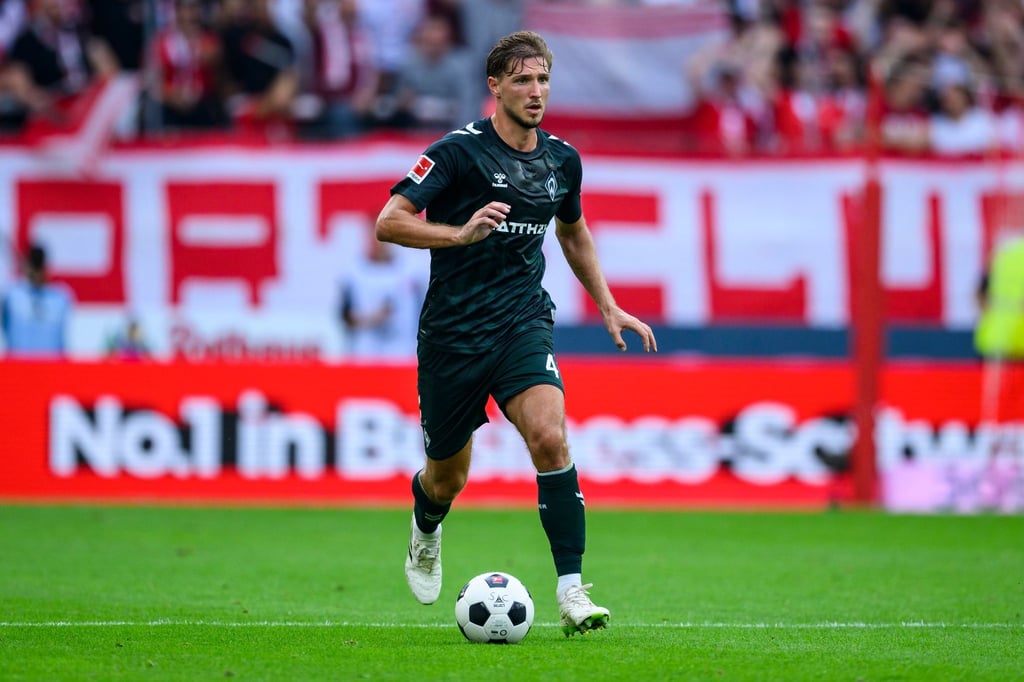 Bremens Niklas Stark in Aktion.