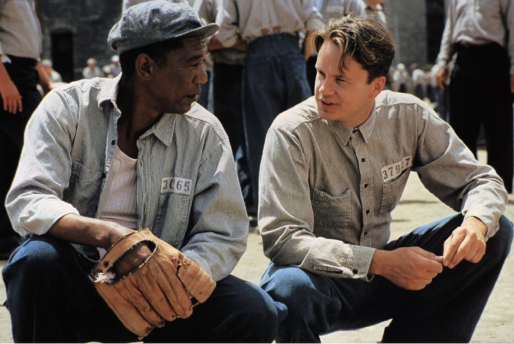Morgan Freeman und Tim Robbins in „Die Verurteilten“. In den Top 250 der IMDb belegt der Film seit 2008 den ersten Platz.