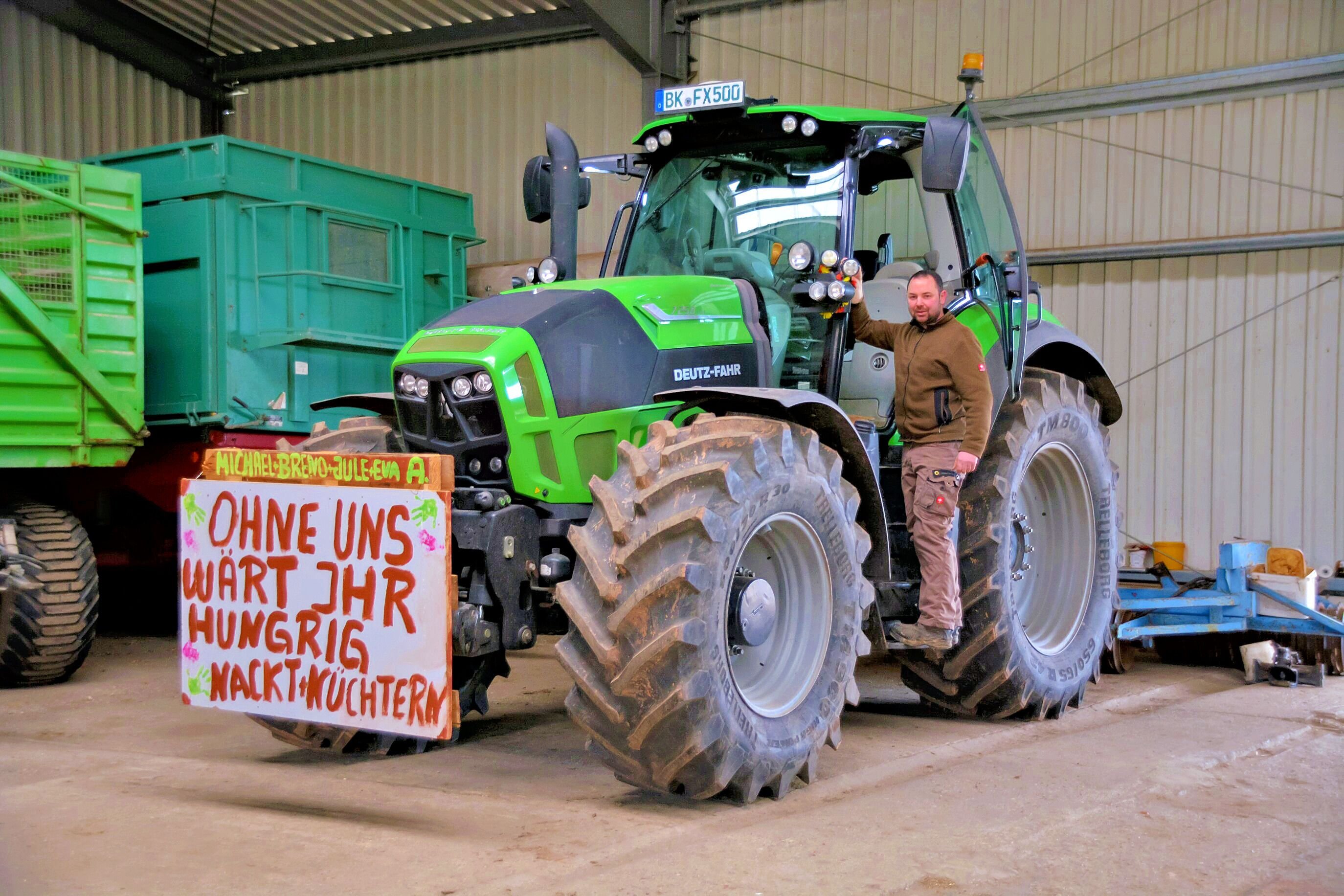 Bauernprotest In Der Börde: Landwirte Fahren Am 8. Januar Nach Magdeburg