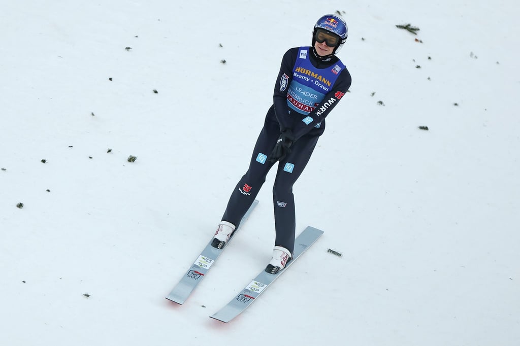 Andreas Wellinger liegt vor dem Finale in Bischofshofen 4,8 Punkte hinter dem Japaner Ryoyu Kobayashi.