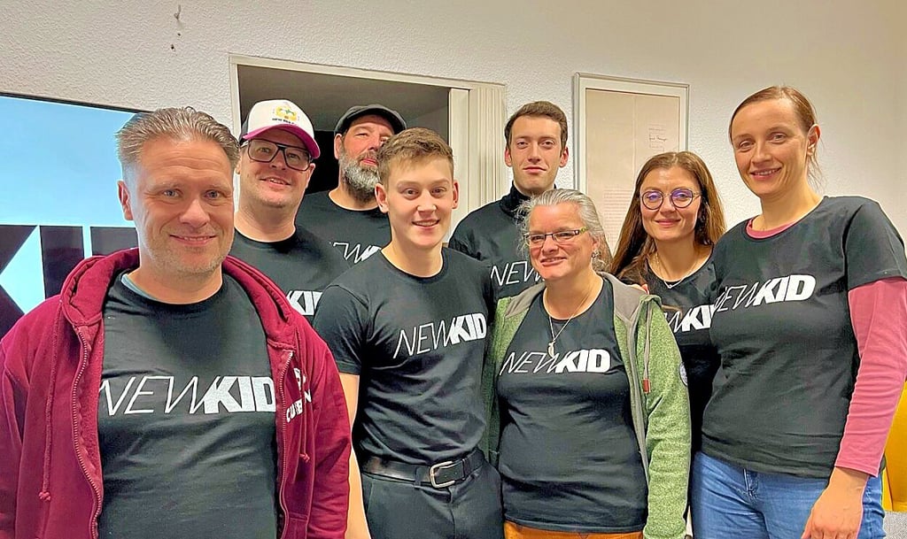 Mit viel Elan gehen die Mitstreiter von „Newkid“ in das Jahr 2024.