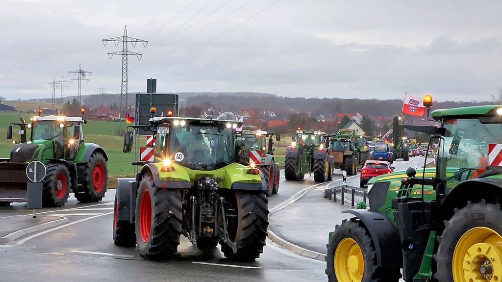 In anderen Bundesländern sind die Landwirte bereits auf die Straße gegangen. Am 8. Januar starten in Sachsen-Anhalt ebenfalls Bauernproteste.