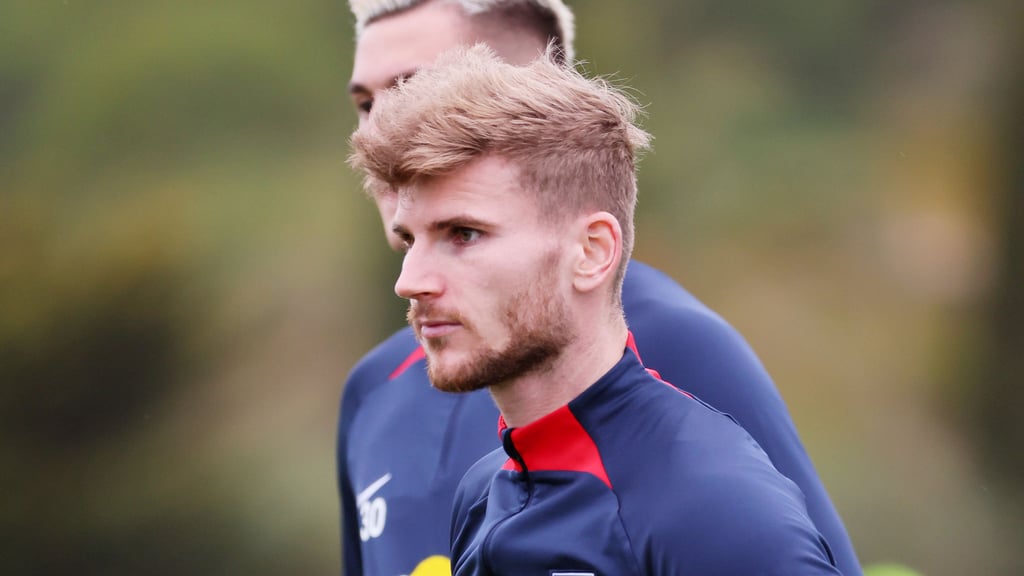 Letzter Einsatz für RB? Timo Werner im Trainingslager in La Manga.