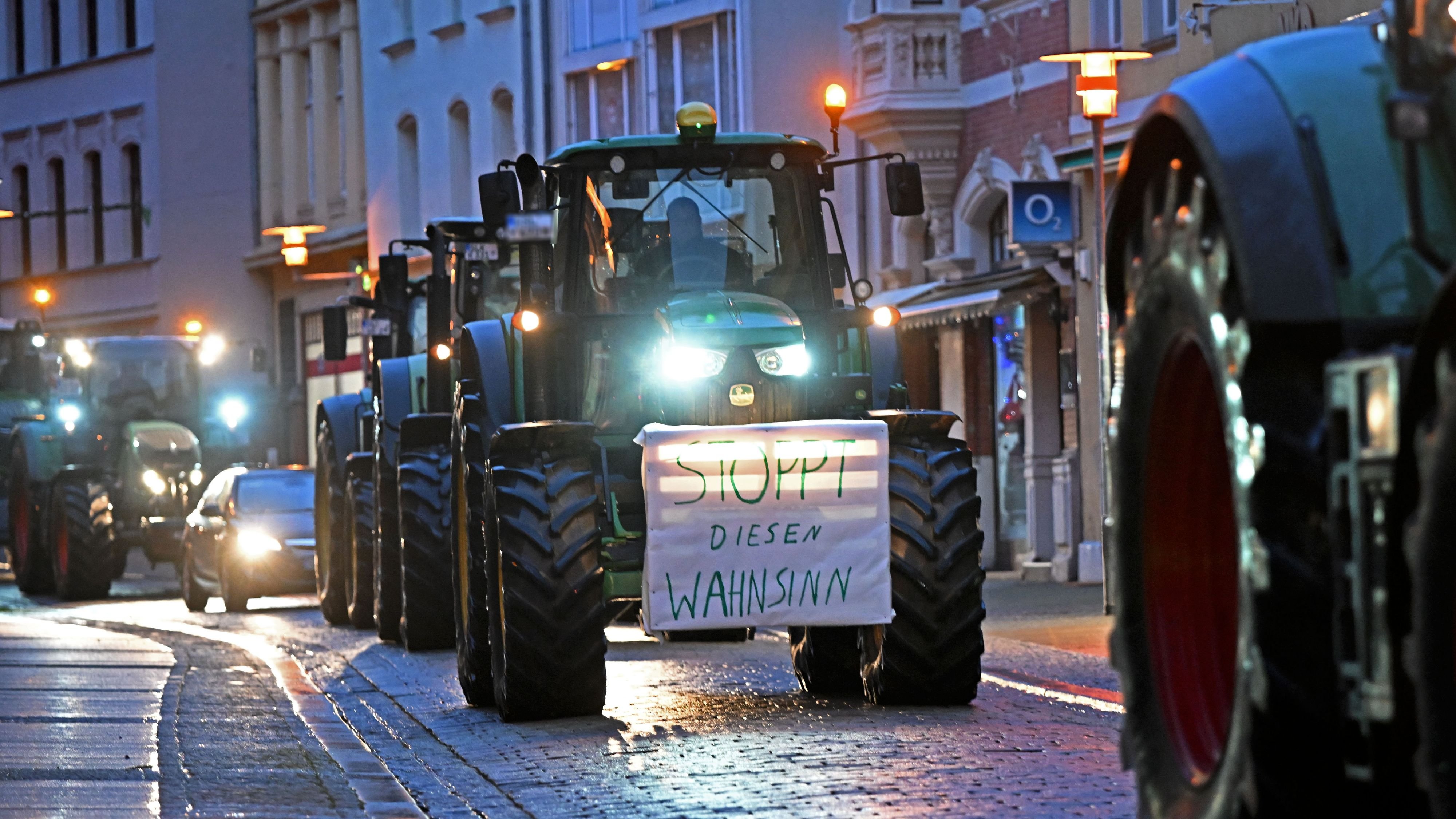 Bauernproteste 2024: Landwirte Aus Aschersleben Und Umgebung Mobilisieren