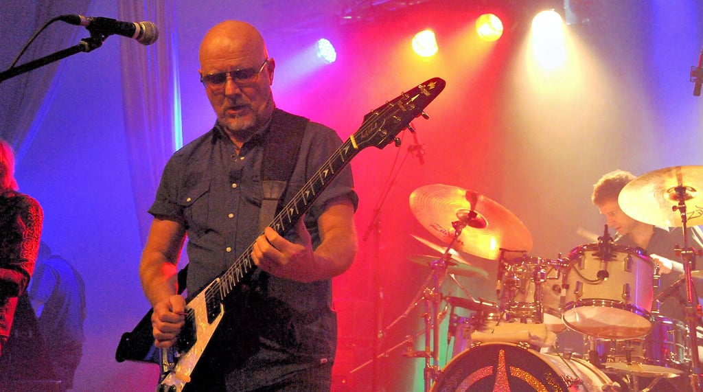 Die britischen Rocker von Wishbone Ash kommen für ein Konzert in den Barbyer Rautenkranz. Es ist nicht der erste Besucher der Musiker in dem kleinen Städtchen an der Elbe.