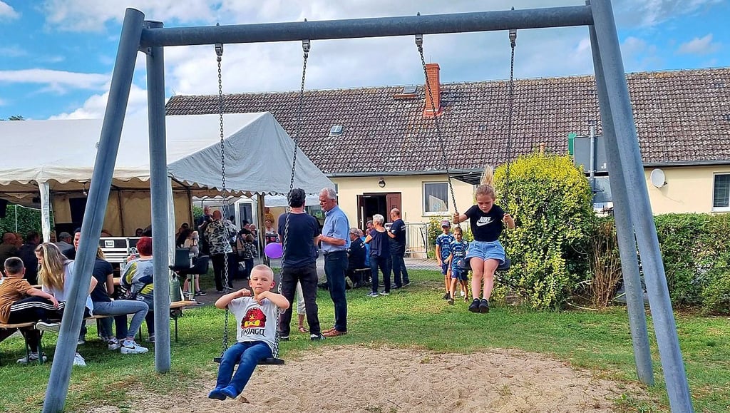 Auch die Spielplätze in Damerow (Foto) und Vehlgast waren Thema, doch mit der Aufstellung neuer Geräte dort wird es noch etwas dauern.