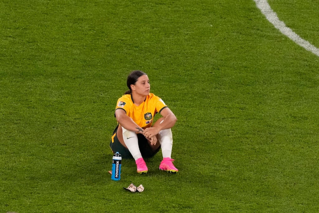 Fußballerin Sam Kerr vom FC Chelsea hat sich schwer verletzt.