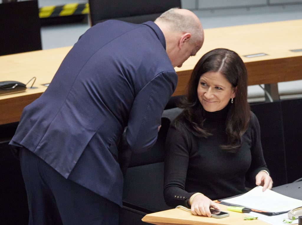 Kai Wegner (CDU), Regierender Bürgermeister, und Katharina Günther-Wünsch (CDU), Bildungssenatorin.