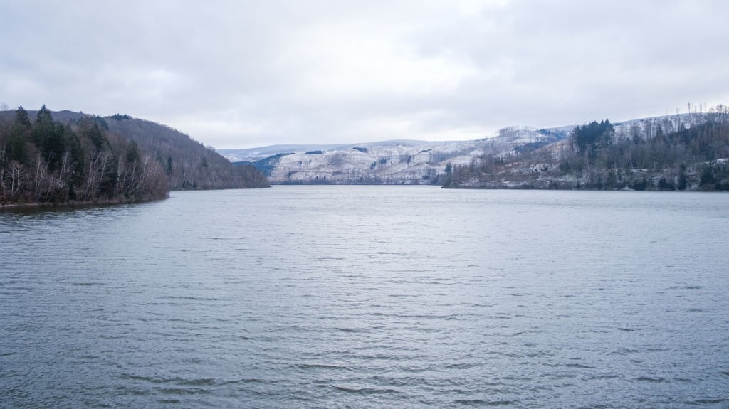 Die Talsperre Sösestausee ist zu rund 80 Prozent mit Wasser gefüllt.