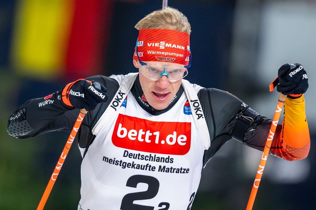 Roman Rees aus Deutschland in Aktion.