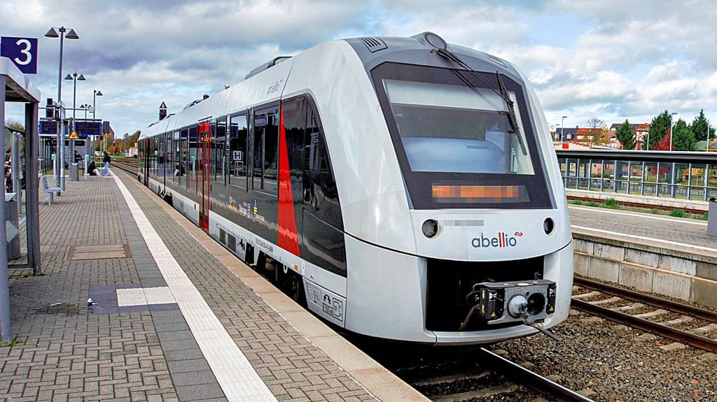 Der Zugverkehr am Bahnhof Aschersleben wird vom Streik der Deutschen Bahn kaum betroffen sein.