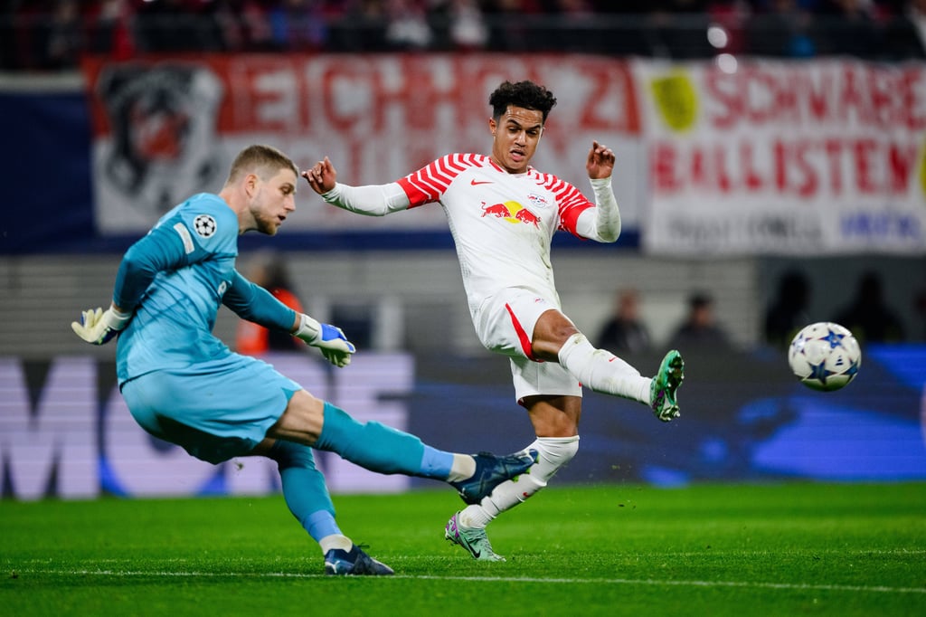 Fabio Carvalho n der Champions League gegen Young Boys Bern.