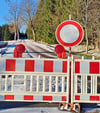 Die Straße nach Braunlage ist zurzeit noch wegen Bauarbeiten gesperrt. 