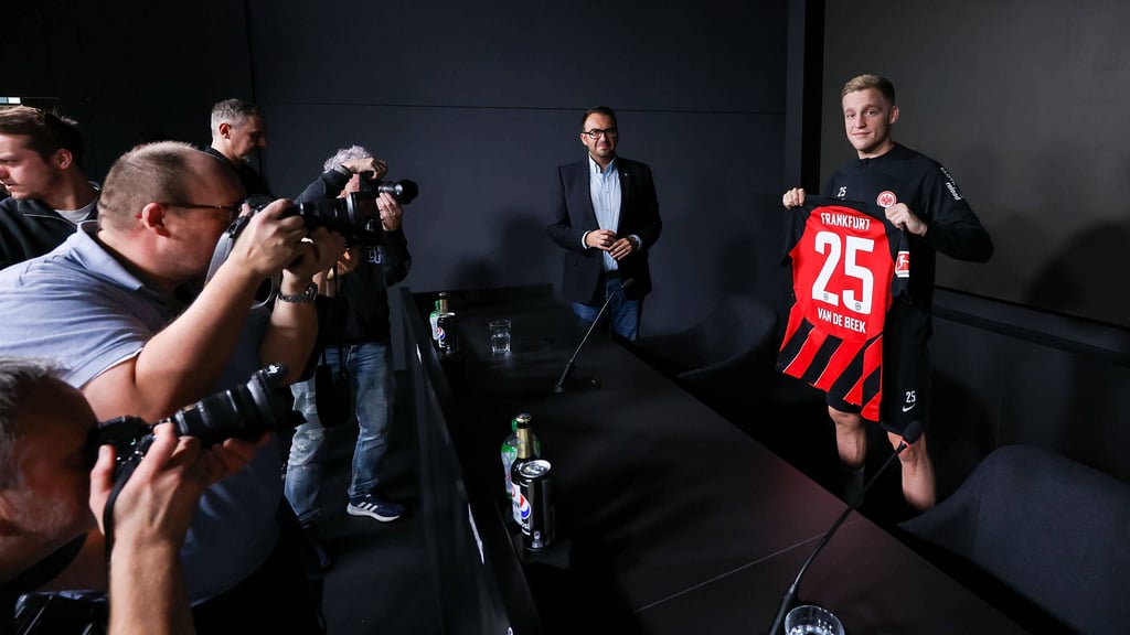 Hoffnungsträger: Donny van de Beek stieß leihweise von Manchester United zur Eintracht.