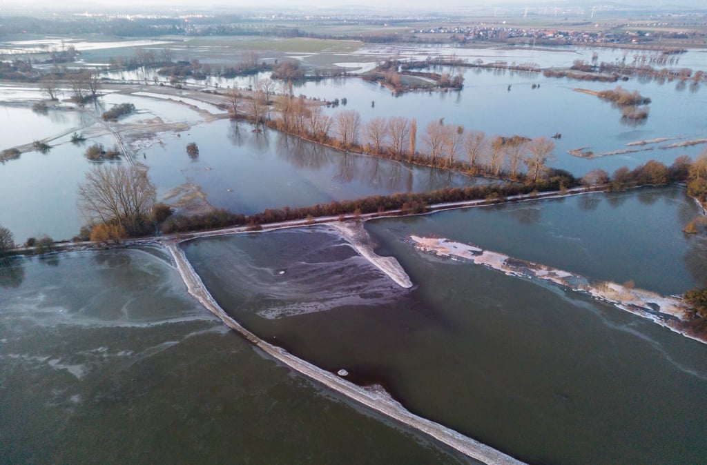 Hochwasser in Niedersachsen.