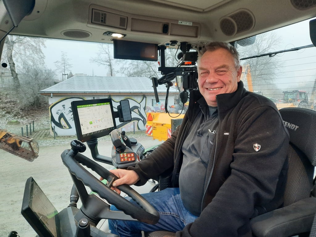 Jürgen Nagel (57), Landwirt aus Belkau, ist beeindruckt vom Rückhalt aus der Bevölkerung für die Bauernproteste.