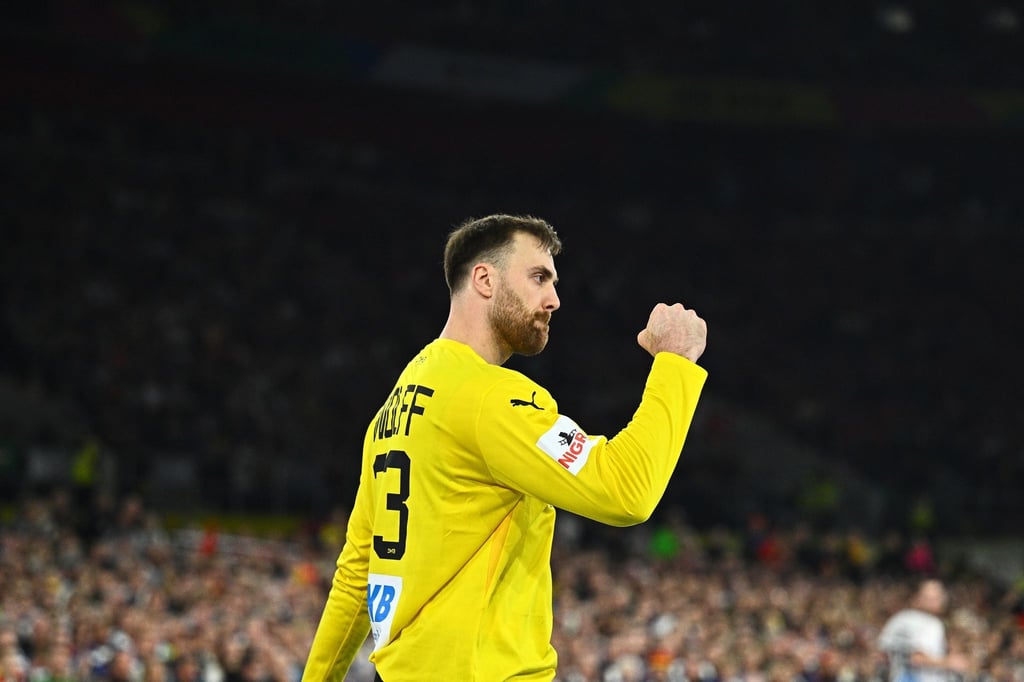 Eine starke Vorstellung: Deutschlands Torwart Andreas Wolff ballt die Faust.