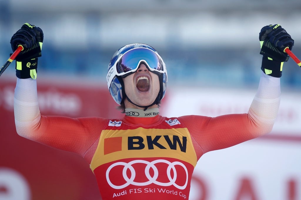 Marco Odermatt gewann in Wengen erstmals eine Abfahrt.