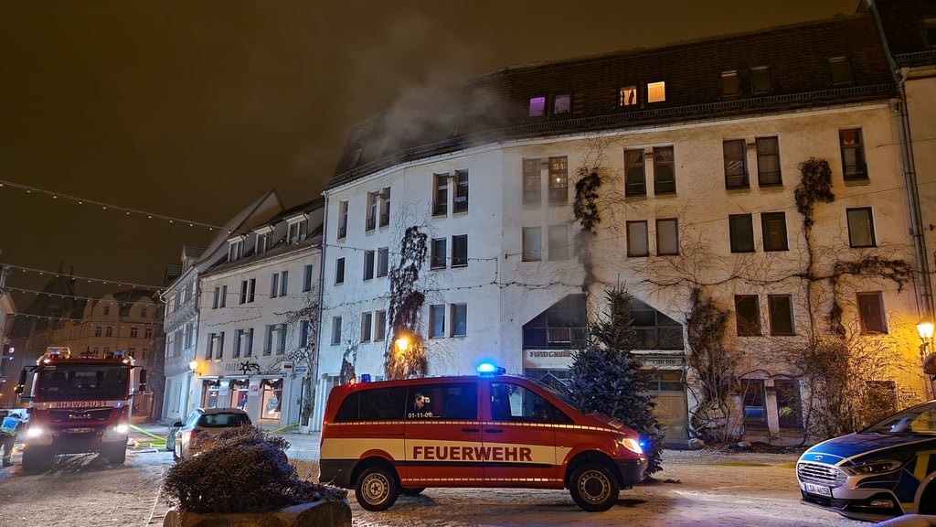 Die Feuerwehr war am Alten Markt im Einsatz.