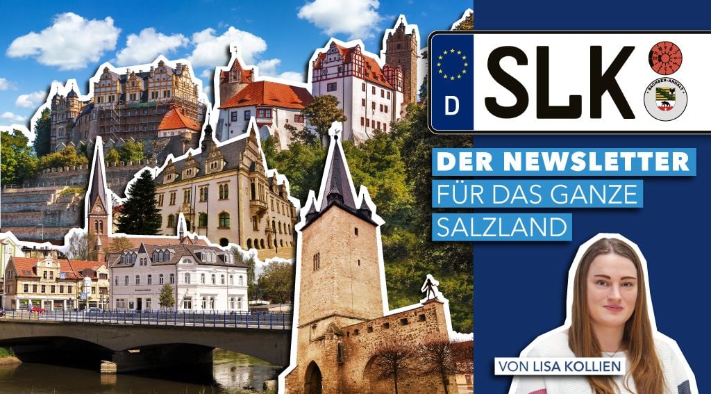 SLK, den Newsletter, schreibt Lisa Kollien. Sie ist Lokalreporterin in Staßfurt und wirft einen Blick auf den gesamten Salzlandkreis. Dazu gehören die Redaktionen in Aschersleben, Bernburg, Schönebeck und Staßfurt.
