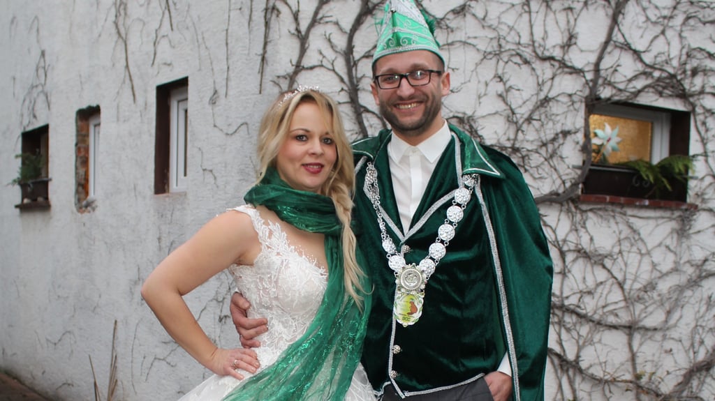 Melanie I. und Patrick I. sind das Prinzenpaar der 49. Session beim Steckbyer Karneval.