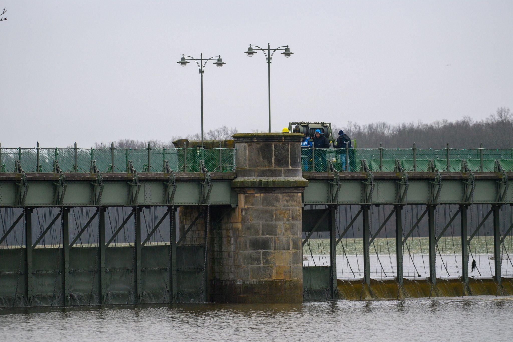 Sinkende Wasserstände: Pretziener Wehr wieder geschlossen