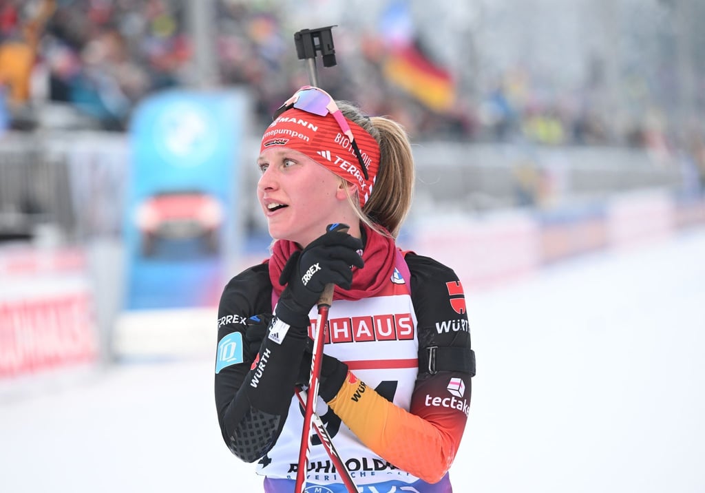 Überzeugte bei ihrem ersten Auftritt auf der großen Biathlon-Bühne: Julia Tannheimer.