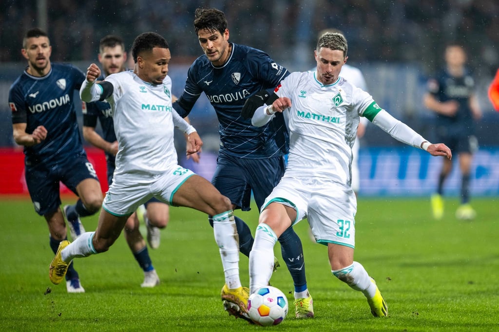 Der Vfl Bochum und der SV Werder Bremen trennten sich nach einem späten Bremer Ausgleichstreffer 1:1.