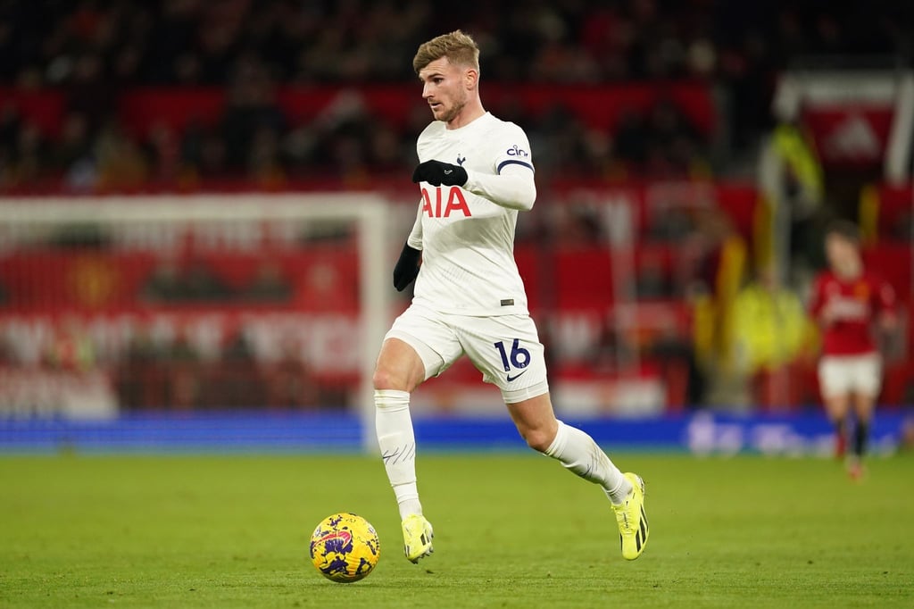Timo Werner von Tottenham Hotspur in Aktion.