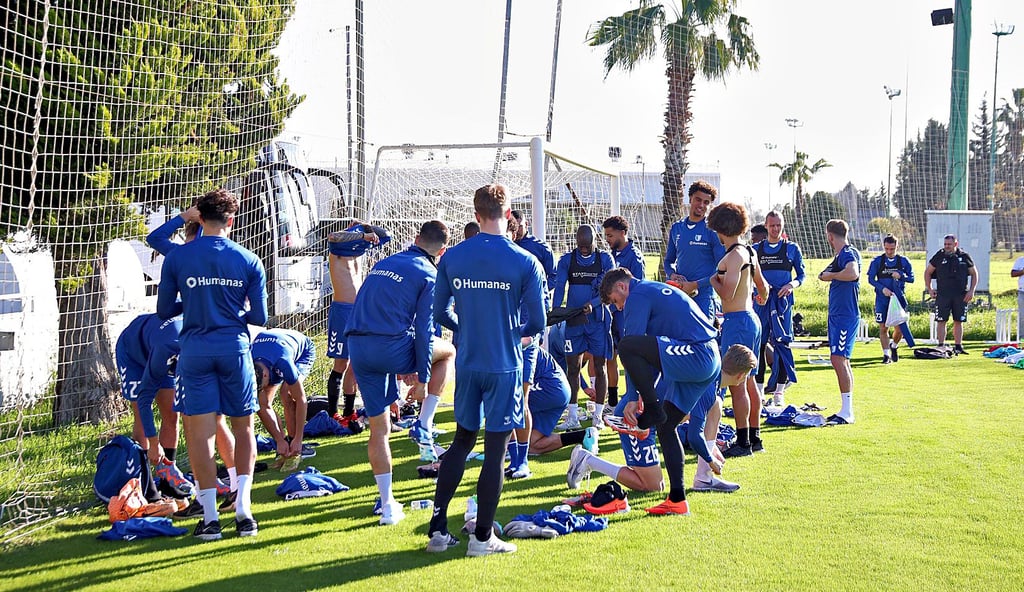 Rund anderthalb Wochen verbrachte der FCM an der türkischen Riviera.