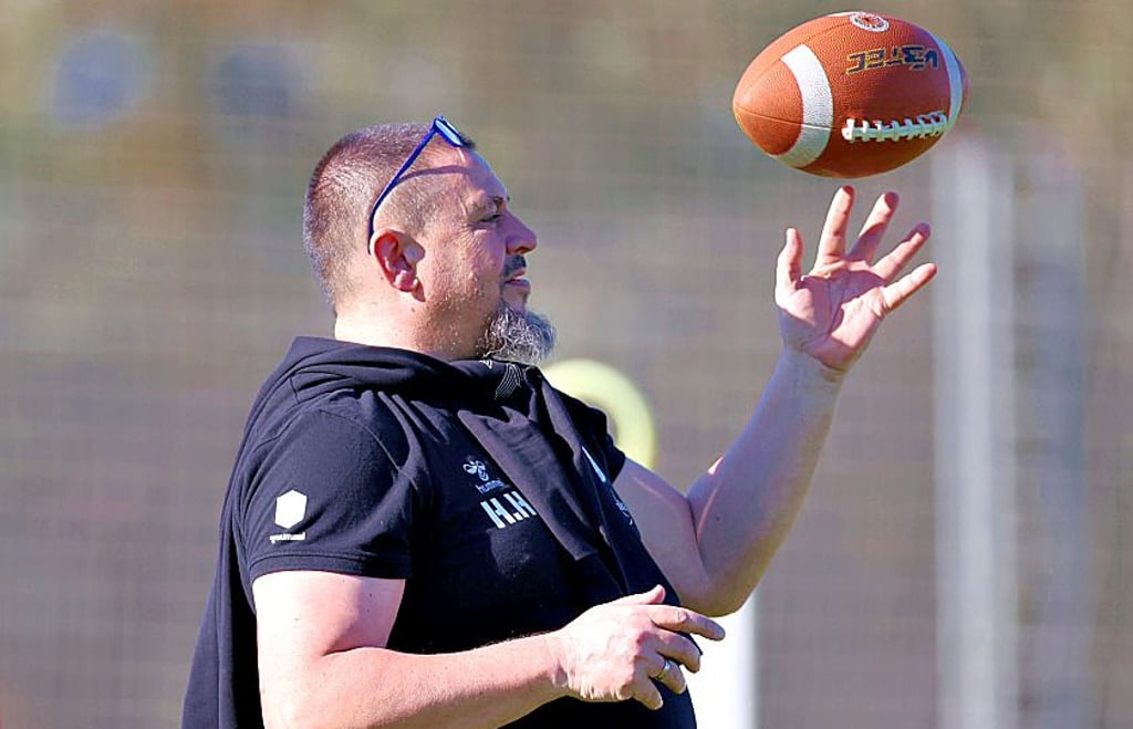 Betätigte sich auch sportlich: Zeugwart Heiko Horner.