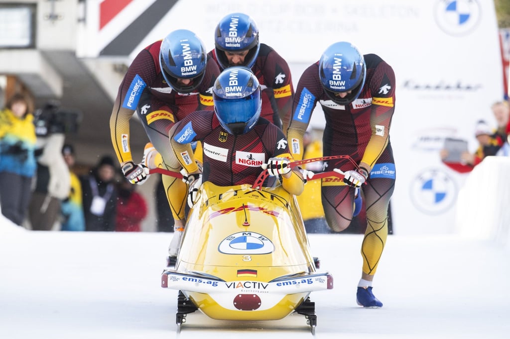 Mit seiner Crew gewann Johannes Lochner in St. Moritz in der Königsdisziplin.