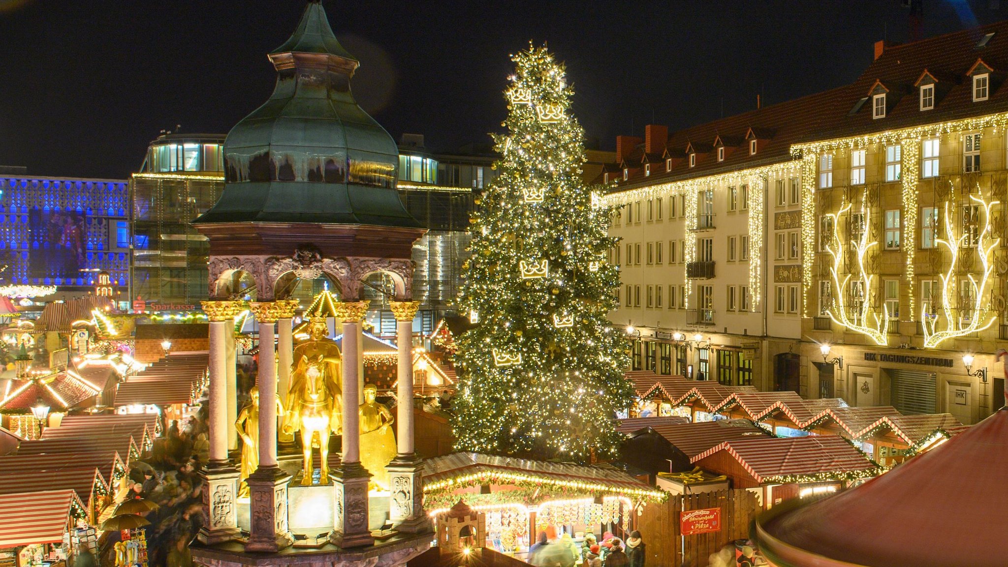 Weihnachtsmarkt Magdeburg 2024 Streit um hohe Kosten für