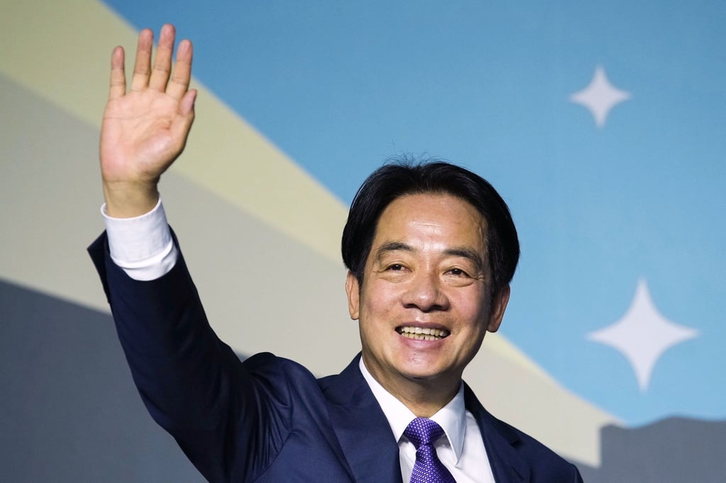 William Lai holte bei der Präsidentenwahl in Taiwan 40,05 Prozent der Stimmen.