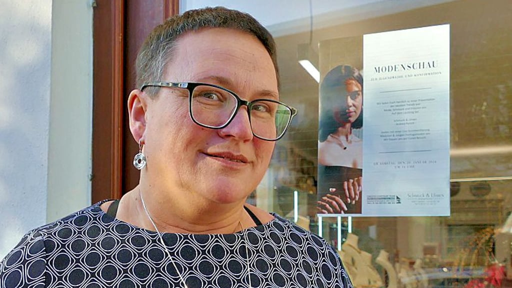 Andrea Panick, Mitorganisatorin der Modenschau