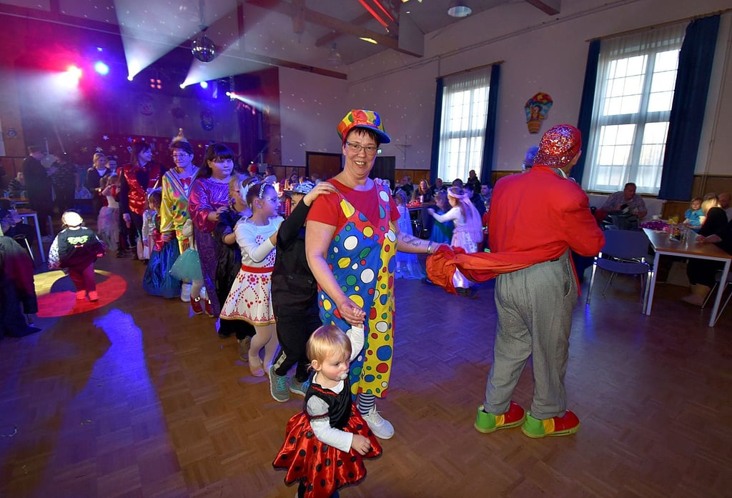 Der Kinderfasching, den der Kultur- und Heimatverein jedes Jahr im Dorfgemeinschaftshaus in Groß Börnecke ausrichtet, kommt bei den Kleinen und ihren Eltern gut an.
