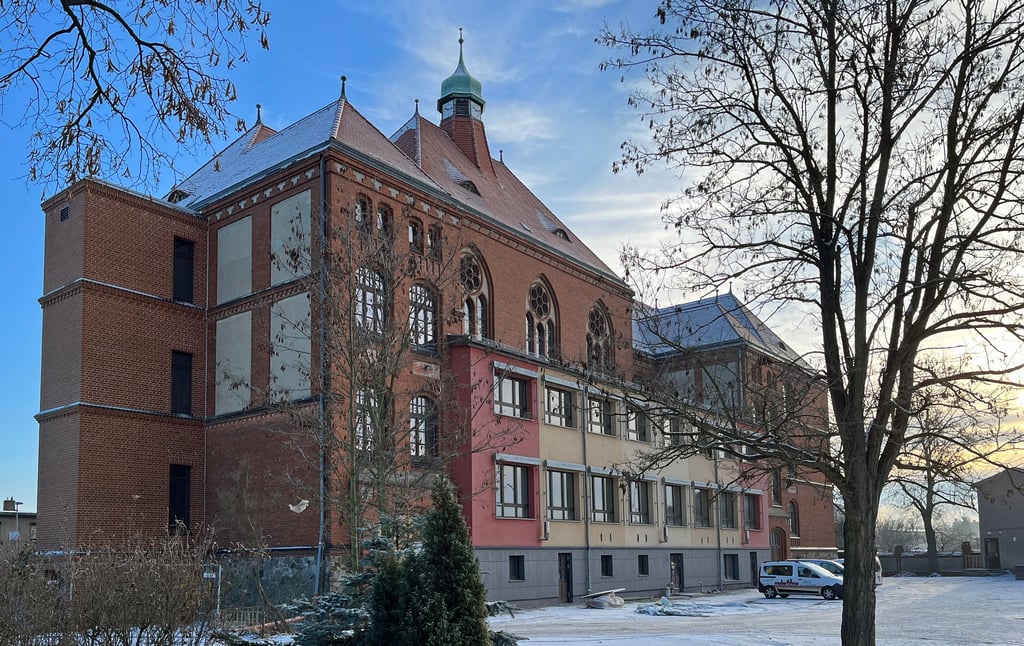 Die Wilhelm-Wundt-Gemeinschaftsschule in Tangerhütte.