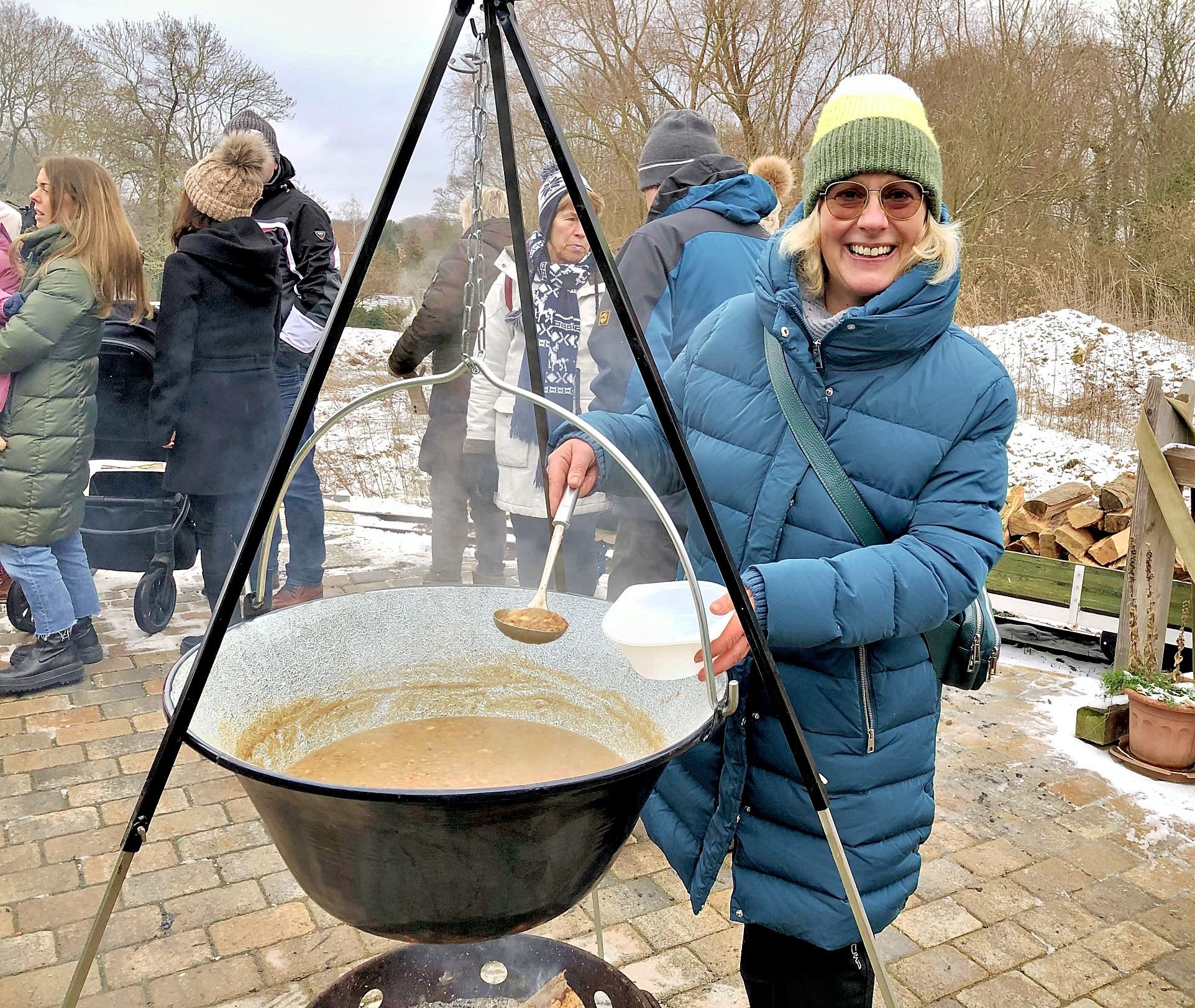 Winterzauber in Droyßig: Glück zum Löffeln