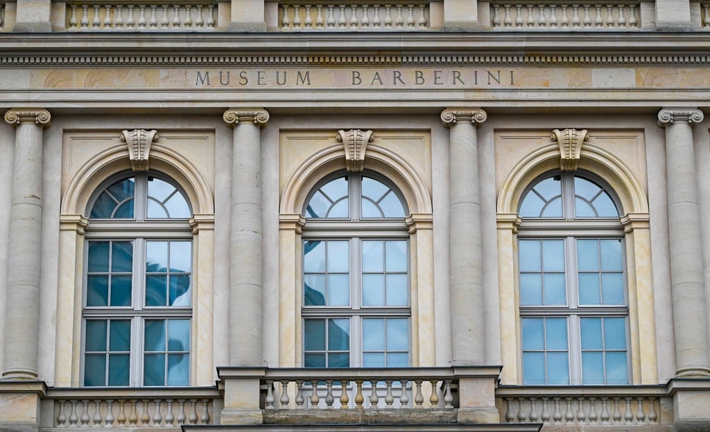Blick auf das Museum Barberini in Potsdam.