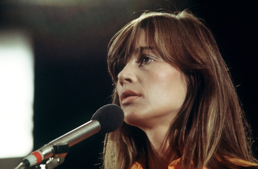 Die französische Sängerin Francoise Hardy bei einem Auftritt im September 1973 in der Musiksendung „Pop 73“. Jetzt wird die Musik-Ikone schon 80 Jahre alt. (Archivbild)