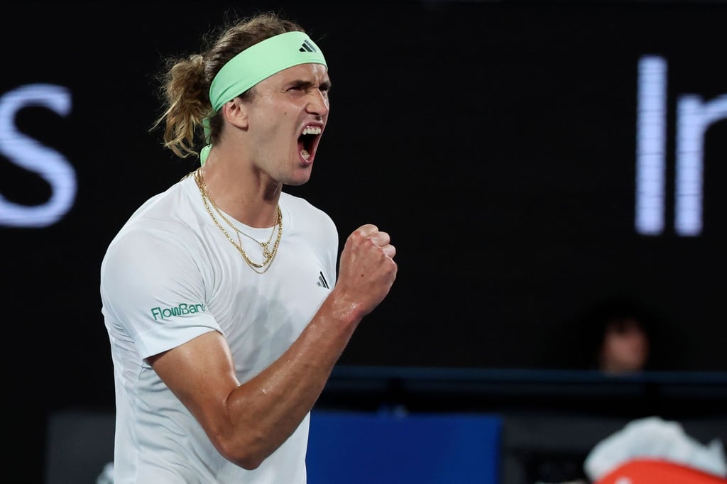 Kämpfte sich in die zweite Runde: Alexander Zverev.