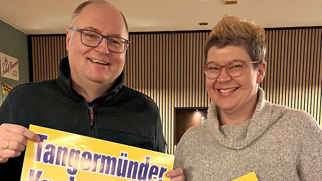 Thomas und Antje Schmidt nehmen die Organisation der Tangermünder Kneipennacht in ihre Hände.