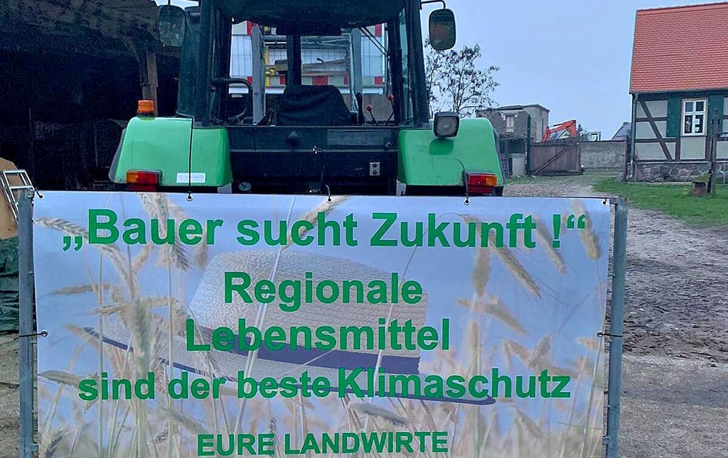 Stephan Polzin demonstrierte gegen die Kürzungen.