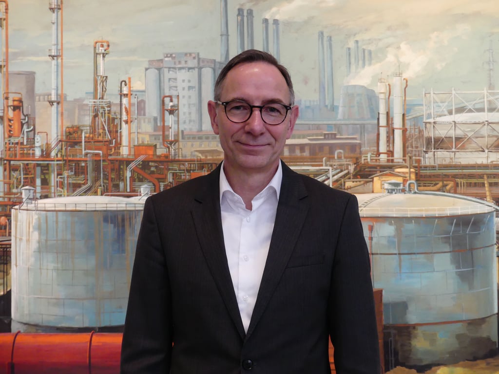 Christof Günther, Geschäftsführer der InfraLeuna
