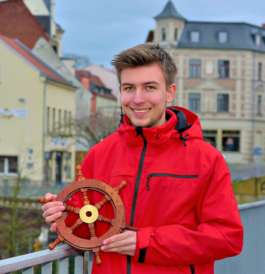 Seit gut 100 Tagen ist Fabian Golke Vorsitzender des Jugendbeirates und sieht sich in dieser Funktion auch als Bindeglied zum Bernburger Stadtrat.