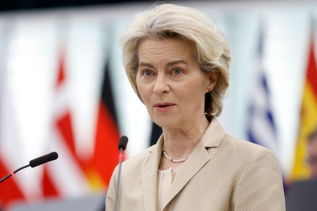 Seit dem 1. Dezember 2019 Chefin der EU-Kommission: Ursula von der Leyen.