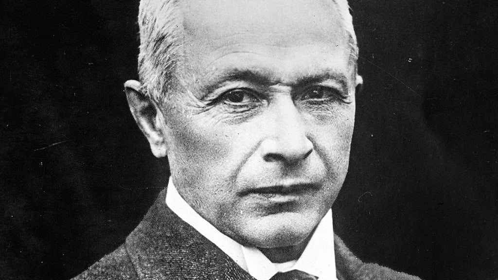 Ein vielseitiger Wissenschaftler und Wahl-Dessauer: Hugo Junkers