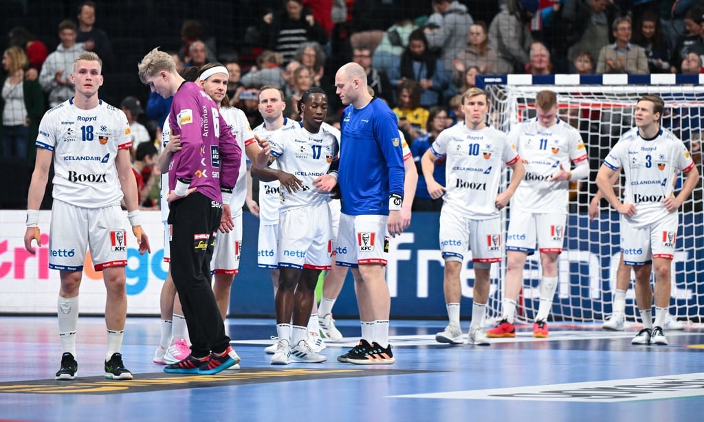 Islands Handballer müssen sich beim Match gegen Deutschland steigern.